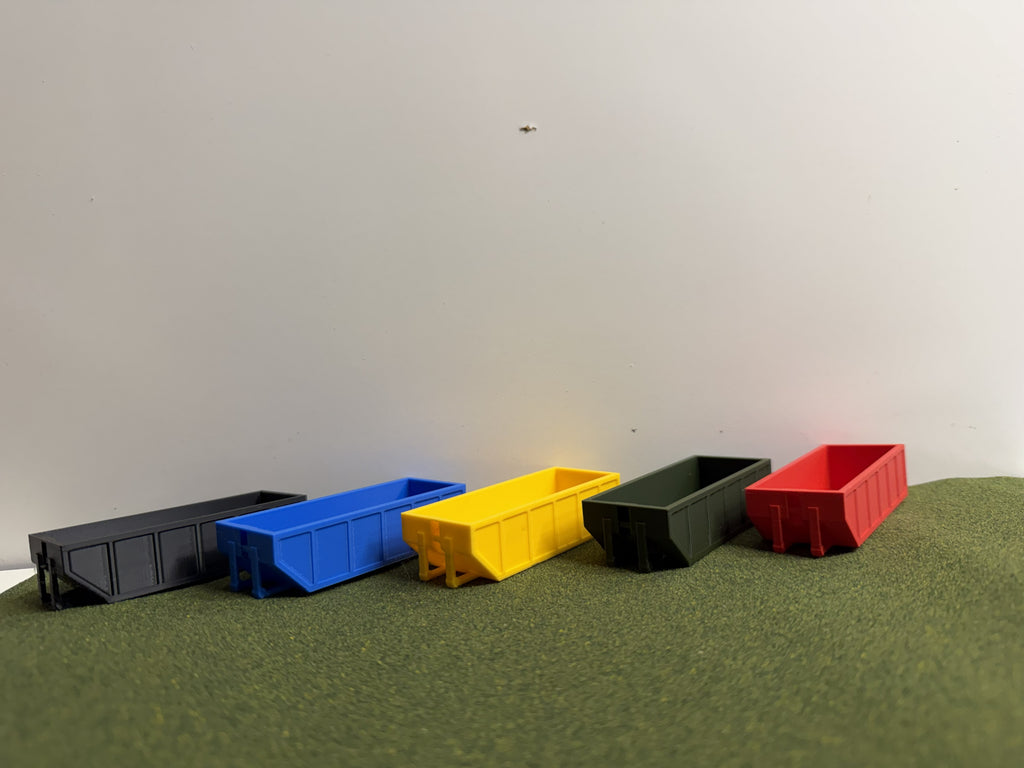 1/64 15-Yard Roll off Dumpster, 3D Printed