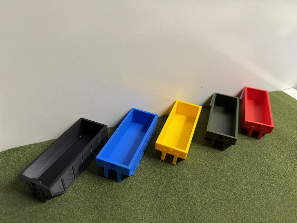1/64 15-Yard Roll off Dumpster, 3D Printed