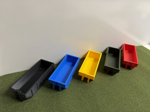 1/64 15-Yard Roll off Dumpster, 3D Printed